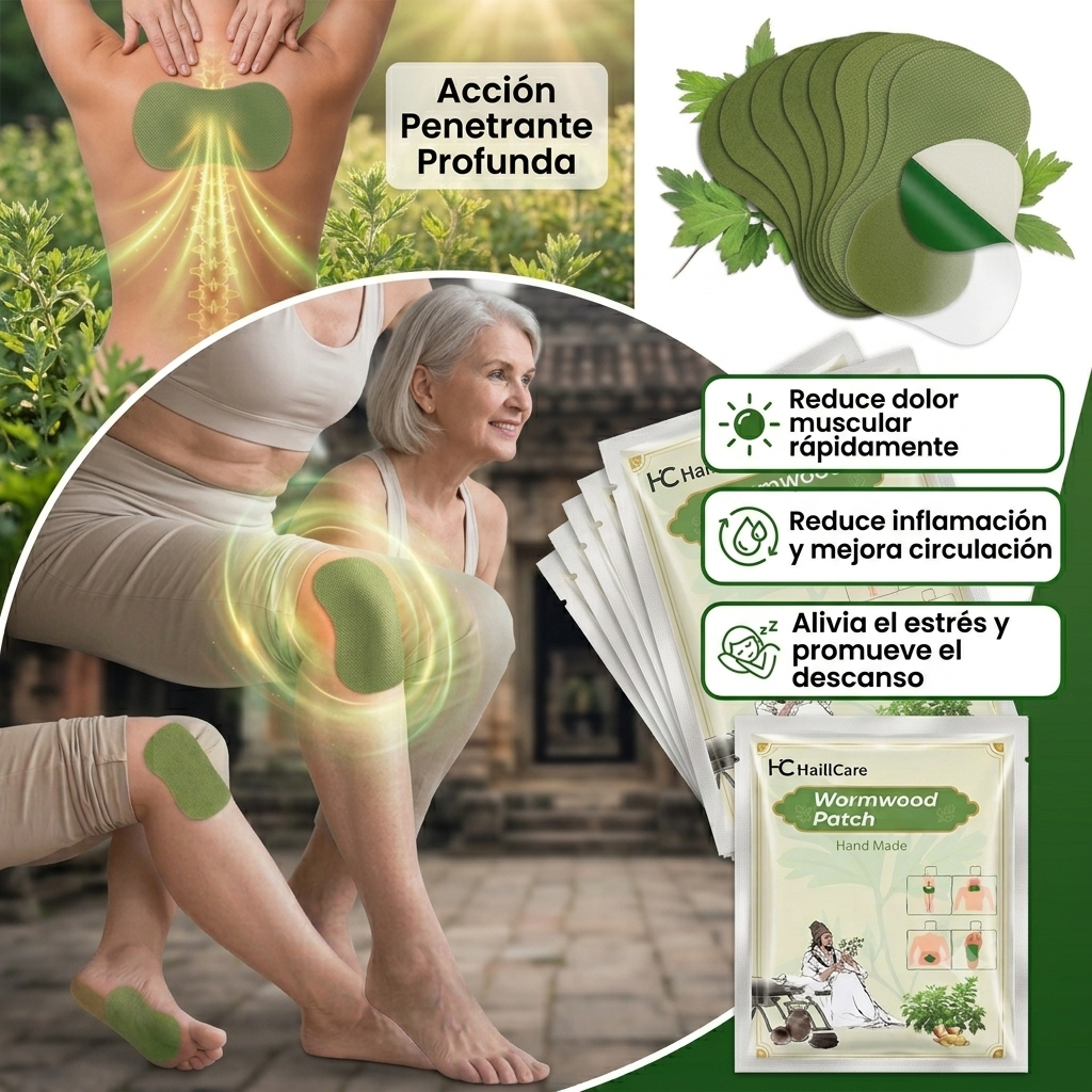 Artemisa Balance™ - Parches de Artemisa para Reducir Dolor Muscular y Articular