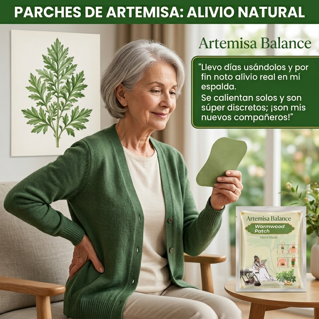 Artemisa Balance™ - Parches de Artemisa para Reducir Dolor Muscular y Articular